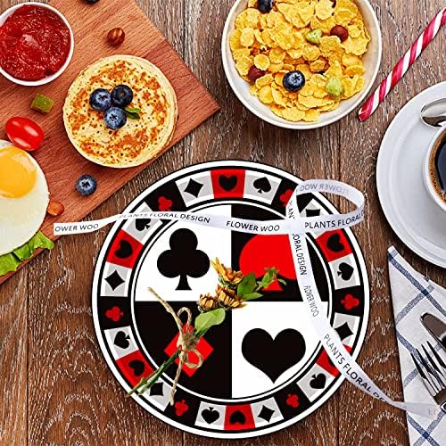 Casino Party Supplies 60Pcs Poker Tableware Set for 20 Guests
