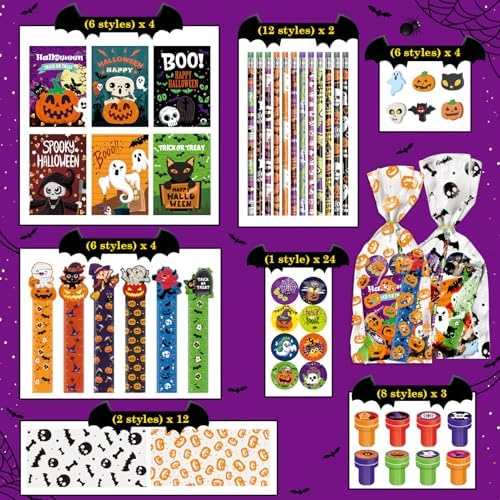 Halloween Party Favor Set 24-Pack for Kids
