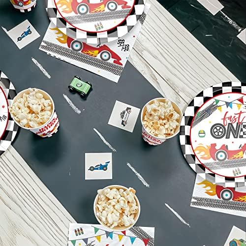 Xigejob Race Car 1st Birthday Party Decorations Set