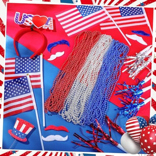 96 Pcs 4th of July Party Favor Set