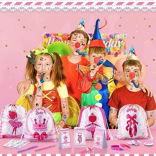 Yeaqee 98 Pcs Ballet Themed Party Favors Set