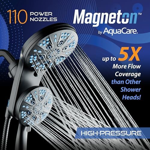 Magneton 48-Mode Luxury 3-Way Combo Shower System with Magnetic Docking