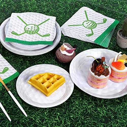 Durony 73 Piece Golf Party Supplies Set for 24 Guests