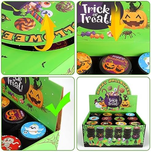 168 PCS Halloween Party Favors Witchs Cauldron Set